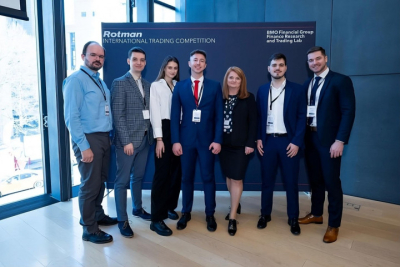 Successful representation of our colleagues and students at the Rotman International Trading Competition 2024