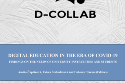 Publikácia projektu Collaboration for Effective Digital Education (D-COLLAB)