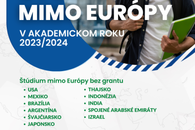 Výzva na štúdium Erasmus+ mimo Európy 