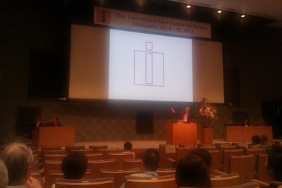 21. ročník medzinárodnej input-output konferencie v Kitakyushu, Japonsko