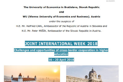 Joint International Week 2018