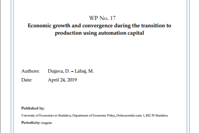 WP No. 17 Economic growth and convergence during the transition to production using automation capital