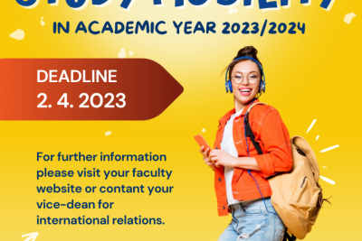 2nd Call for the Erasmus+ Study Mobility for academic year 2023/2024