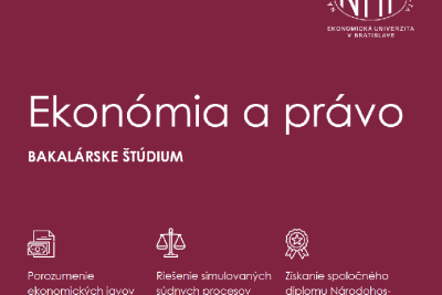 Študujte u nás ekonómiu a právo!