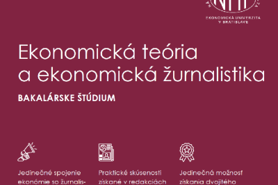 Študujte u nás ekonomickú žurnalistiku!