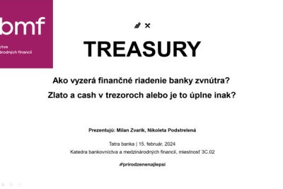 Prednáška Tatra banky a.s.