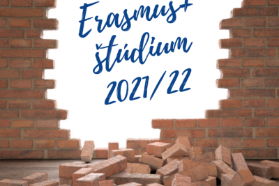 Výzva na študijné pobyty v rámci Erasmus+ na akademický rok 2021/2022