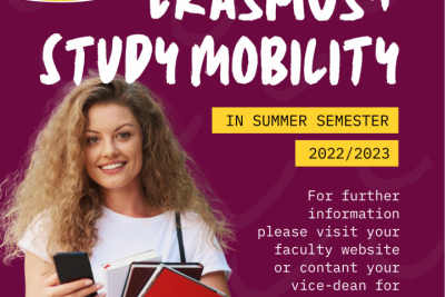 2nd Call for the Erasmus+ Study Mobility for academic year 2022/2023