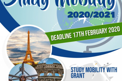 Erasmus+ Study Mobility for academic year 2020/2021