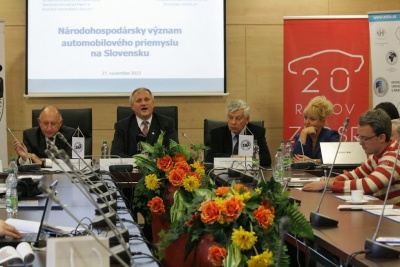 Vedecká konferencia: Národohospodársky význam automobilového priemyslu na Slovensku