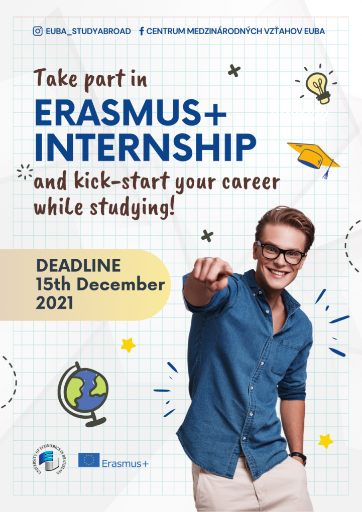 Erasmus+ Study Mobility for academic year 2021/2022